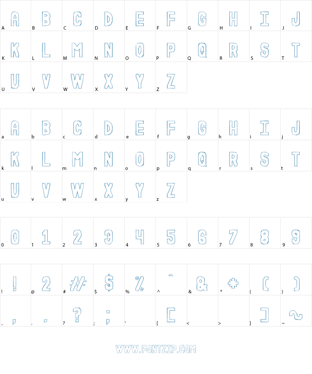 Rudasteria St Font Character